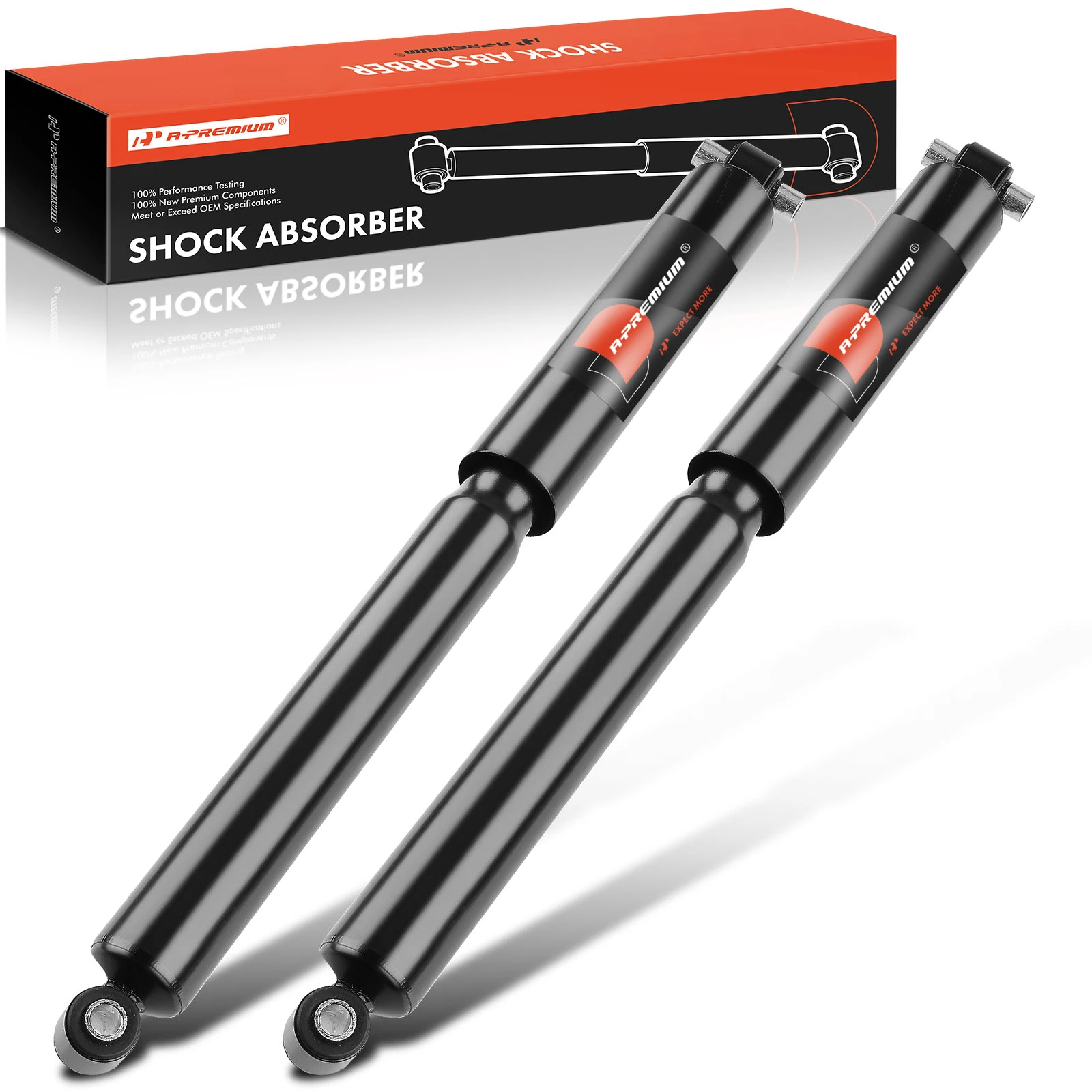 2 Pcs Rear Shock Absorber